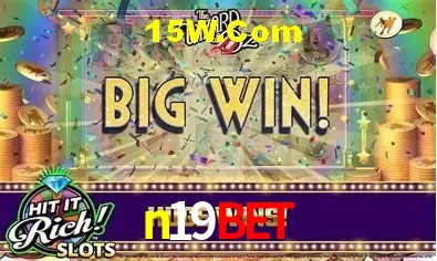 n19bet: Jogos de Caça-Níqueis-Altas Recompensas, Roleta-Velocidade, Blackjack-Desafios Máximos