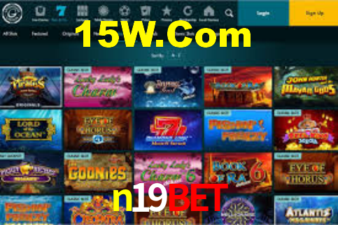 Welcome Bonus n19bet